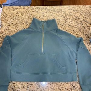 Lululemon half zip scuba jacket